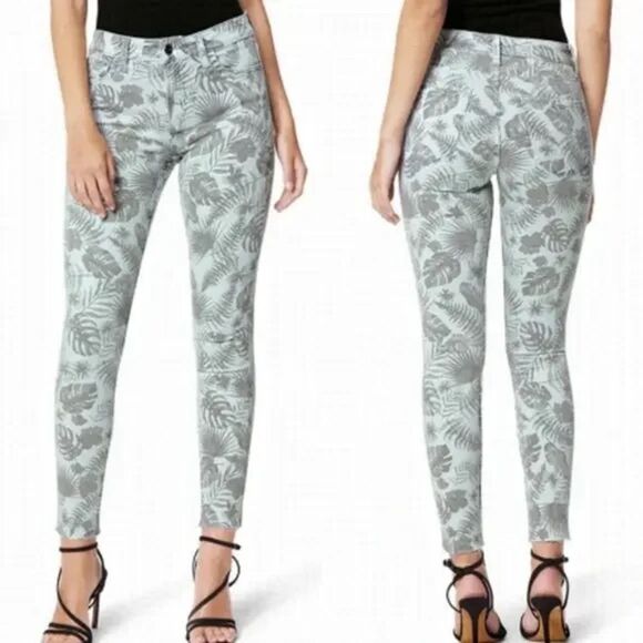 Joe's Jeans Denim - Joe’s Jeans The Icon Palm Skinny Crop Mint Green Women's Size 31